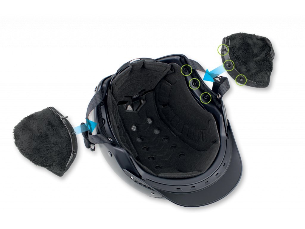 Krytky zimní na uši k helmě Mistrall-2 CASCO