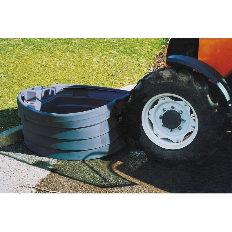 Pastevní napájecí nádrž SUPERBAC 800 l kulatá pro skot a koně