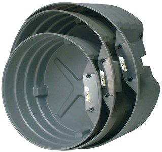 Pastevní napájecí nádrž SUPERBAC 1000 l kulatá pro skot a koně