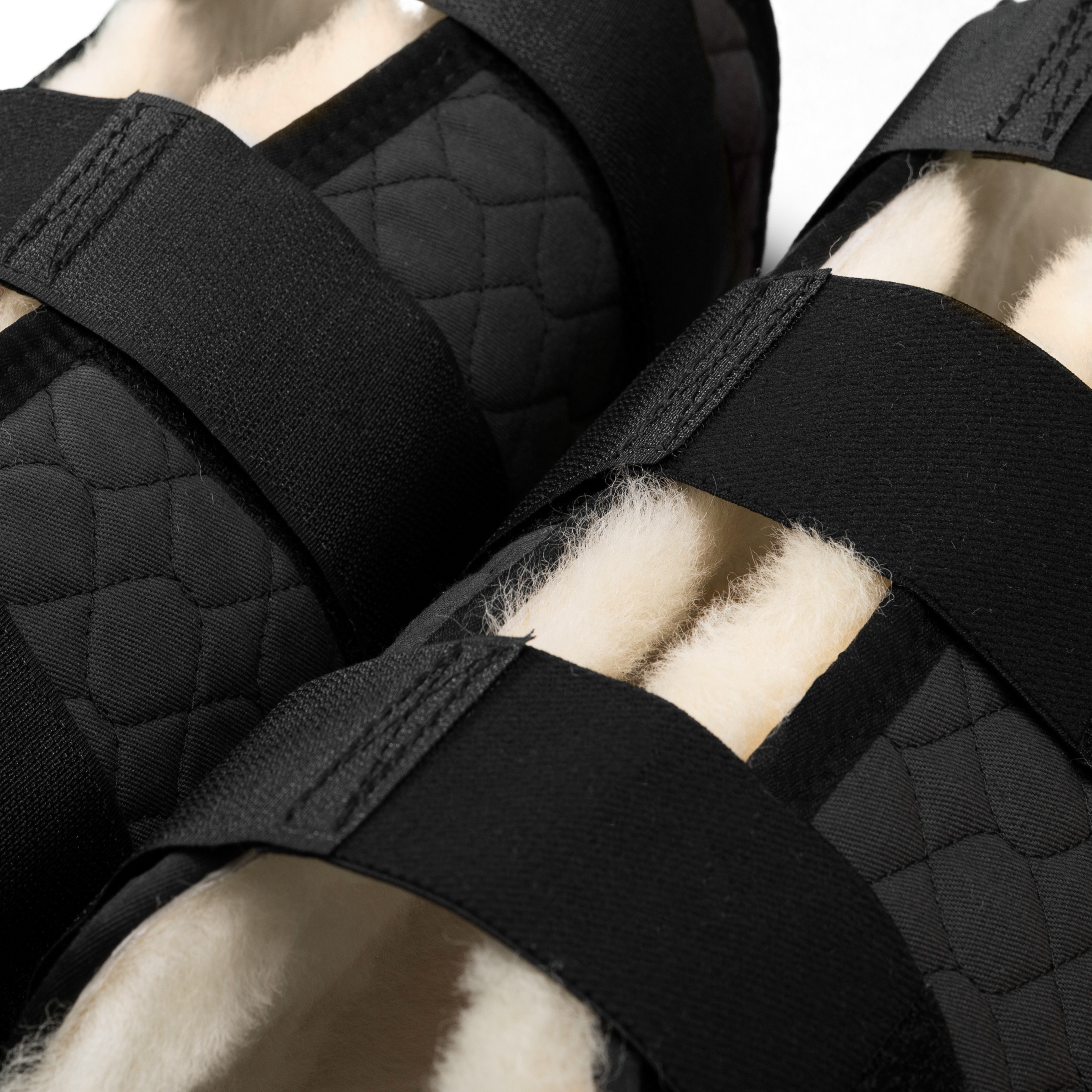 Stájové kamaše s beránkem - přední