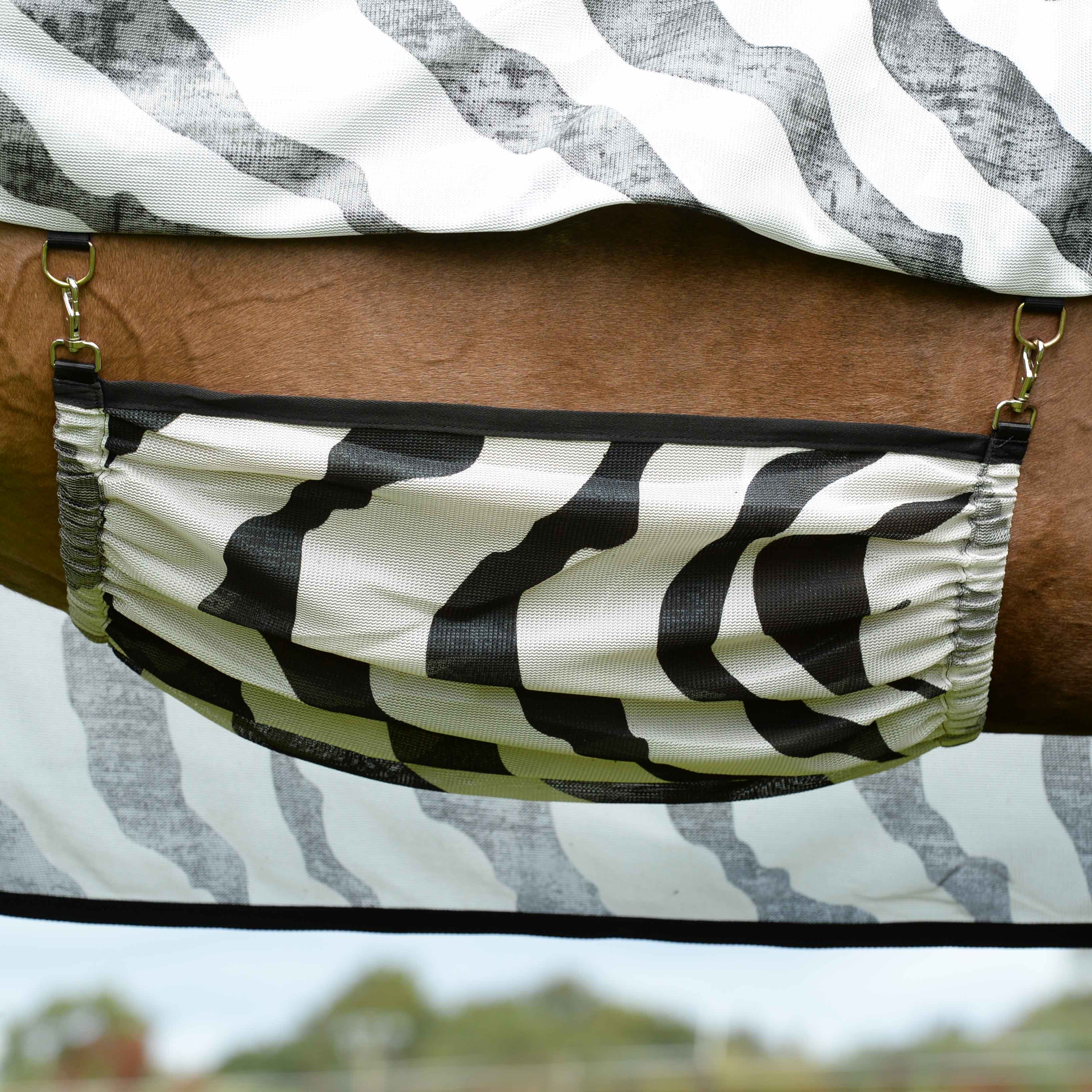 Deka síťovaná BucasBuzzOff Full Neck ZEBRA 