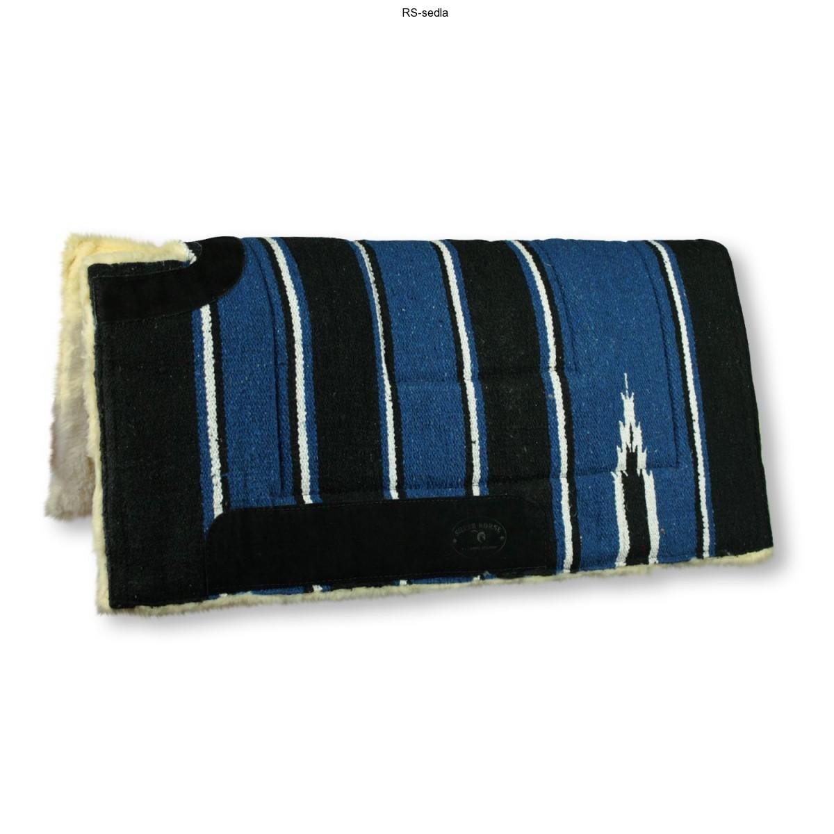 Westernová podsedlová deka s výkrojem na kohoutek