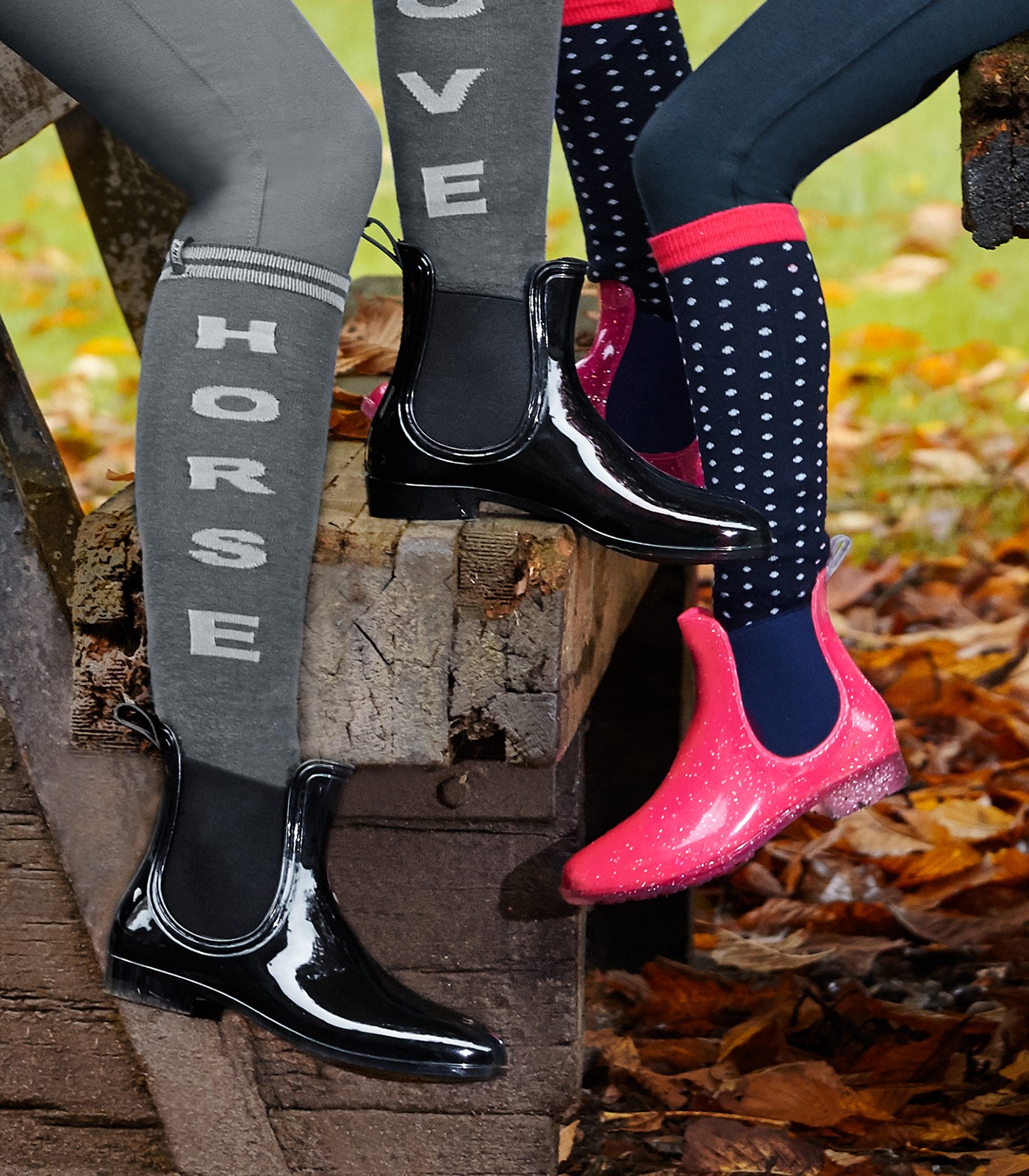 Dámská lesklá perka SHINY