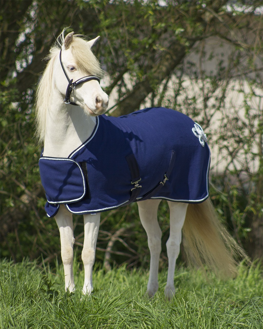 Odpocovací deka FALABELLA s fleecem a ornamentem