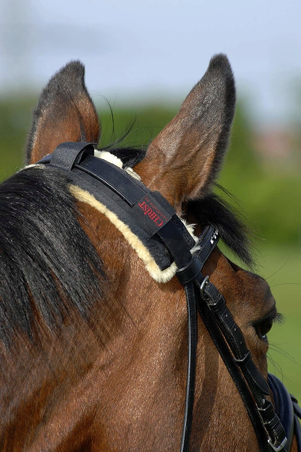 Beránkový potah na nátylník CHRIST