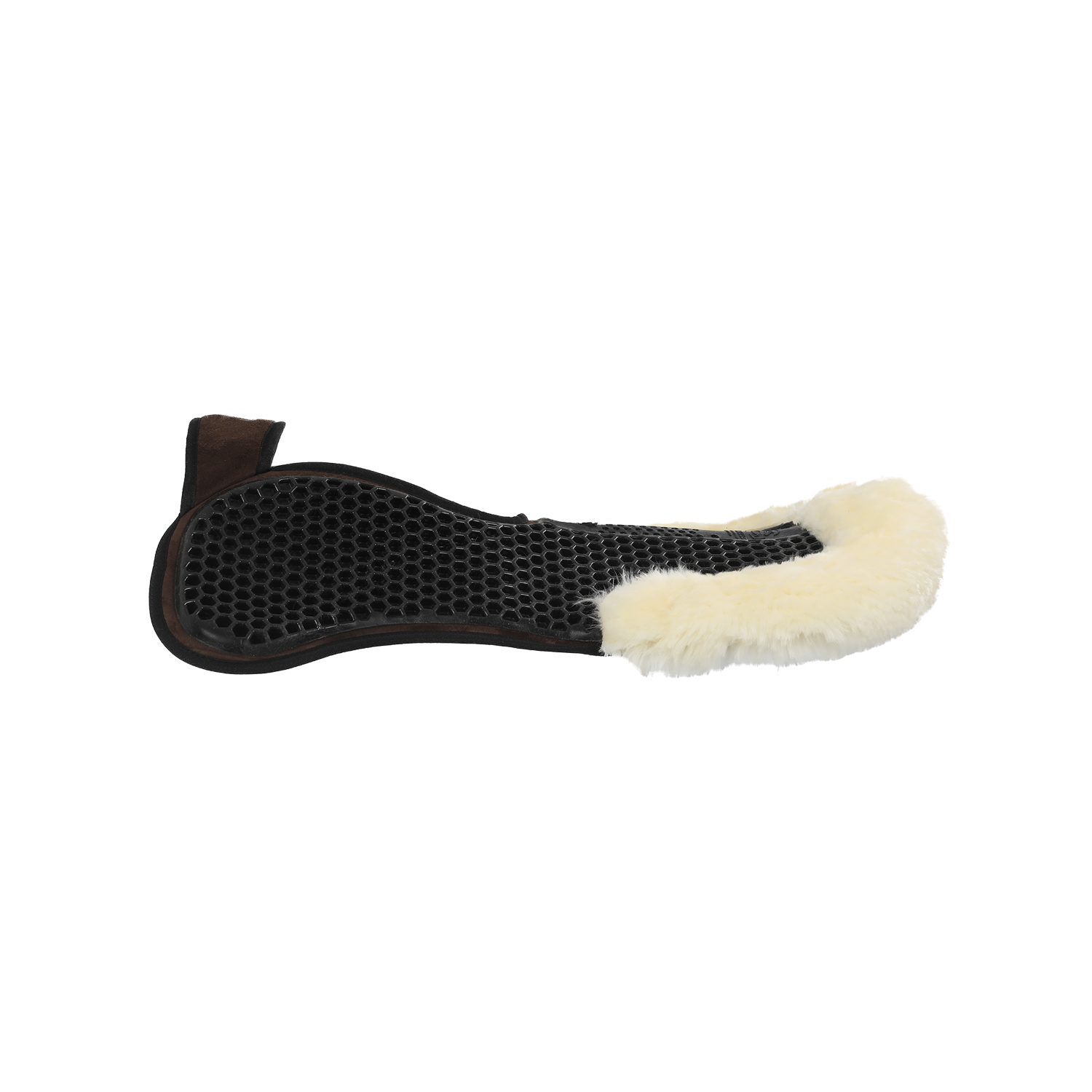 Dečka gelová Withers Free Hexagonal Soft Micropile & Back Sheepskin Edge Acavallo