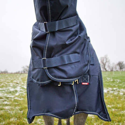 Výběhová nepromokavá deka pro koně Horze Avalanche s krkem a výplní 350g