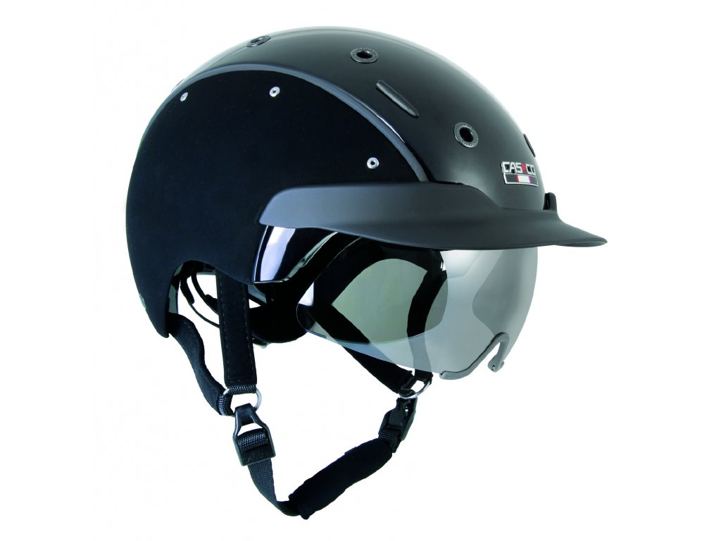 Jezdecká přilba Casco Master-6, černá/titan