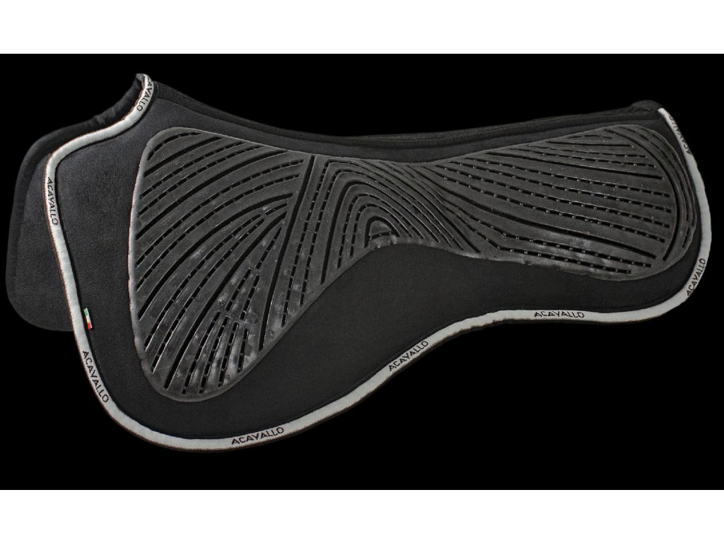 Podložka pod sedlo Spine Free Double Face Gel Silicon Grip & Memory Foam Dressage ACAVALLO