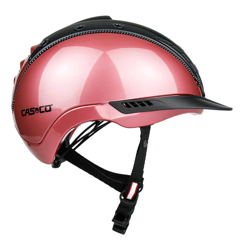 Jezdecká přilba Casco Mistrall-2,růžová - Struktur
