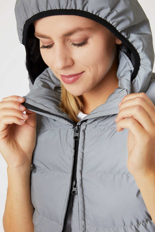 Dámská reflexní polstrovaná vesta