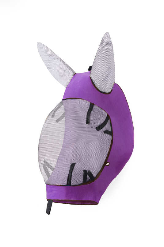 Maska proti hmyzu ze strečového materiálu