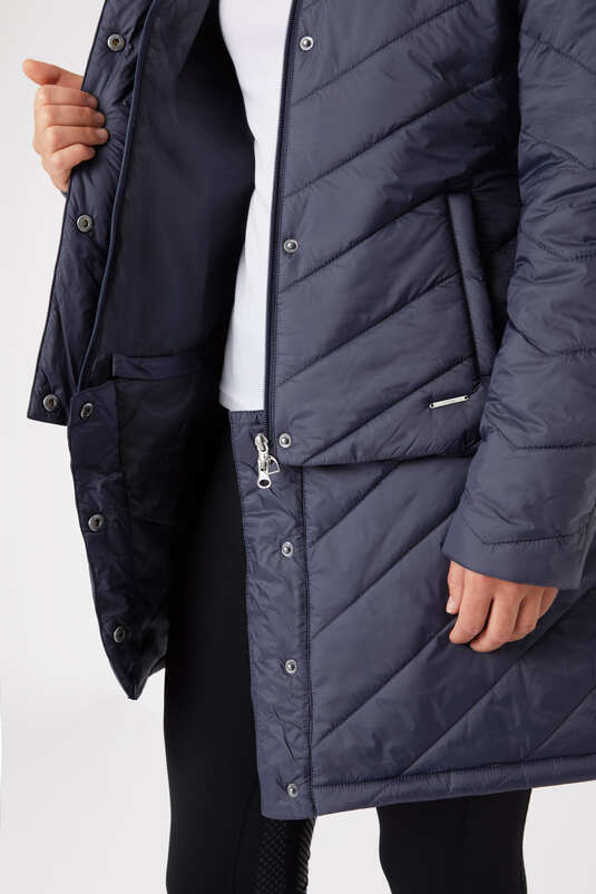 Dámská prošívaná bunda s odnímatelnou sukní AURORA