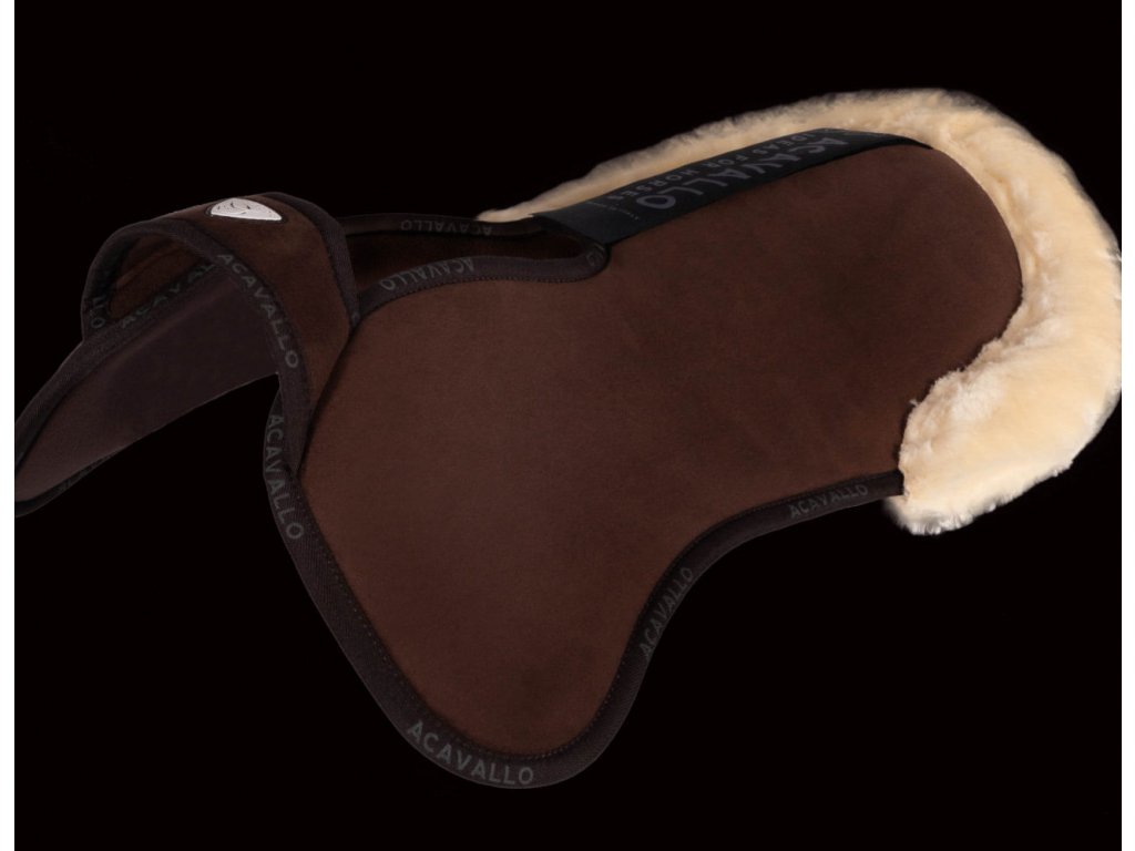 Podsedlová korekční podložka Withers Free Pocket Configuration Piuma Double Riser w/Eco-Wool ACAVALLO