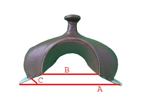 Westernové bezkostrové sedlo CHICAGO
