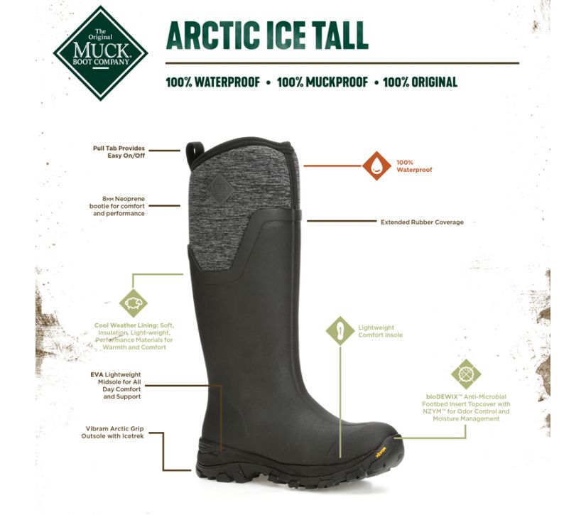 Zimní vysoké boty "Arctic ICE Tall-AG Female"