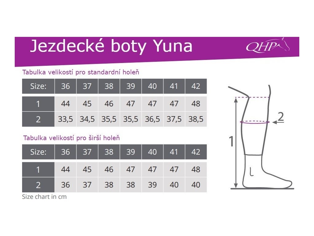 Vysoké jezdecké kožené boty YUNA