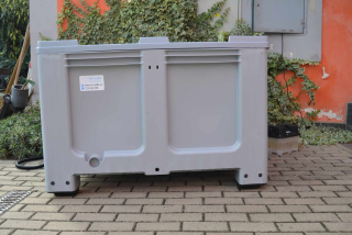 Parní box na seno s časovačem 520l