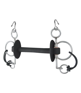 Udidlo Pelham nelomené PRIME BERIS, extra měkké, krátké, 18 mm